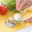 Stainless steel egg cutter egg split slicer loose flower egg multi-valve divide-