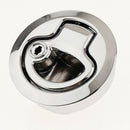 Convenient Boat Deck Hatch 1/2" Door White Plastic 2" Flush Pull Slam Latch