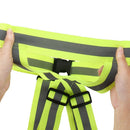 Safety Security Reflective Adjustable Vest Belt Gear Stripe Night Running