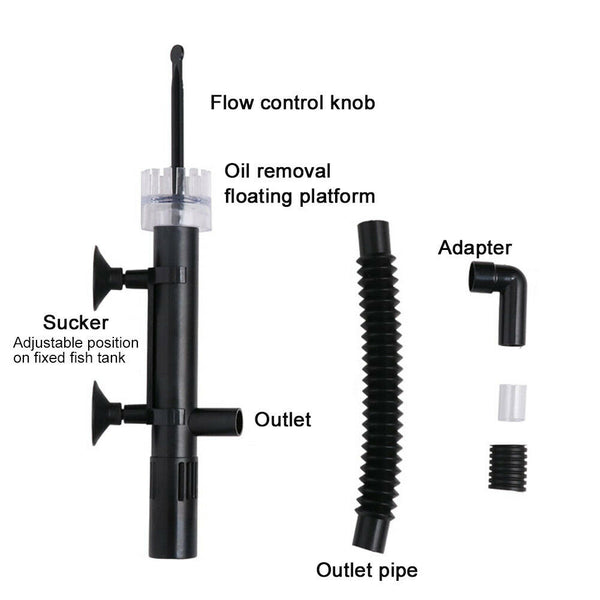 Surface  Black Keep Clear Accessories Aquarium Filter Oil Film Remover