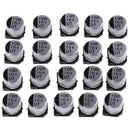 20 pcs SMD electrolytic capacitors with specifications of 6*5 mm 16V 100uF FT