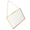 Metal & Glass Hanging Photo Frame Portrait & Landscape & Specimen 18x13cm