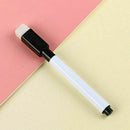 8 colour set magnetic white board marker pens, erase eraser, whit dry easy X2D1