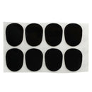 8 Patches Pads Cushions Nozzle for Alto Saxophone 0.8mm Black L5G3