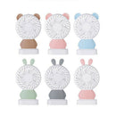 Cartoon Bear Mini Battery Powered USB Charging Hand Fan Suitable for Office