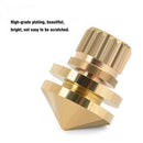 8 Pcs/Set Copper Speaker Suspension Spikes Isolation Stands Foot Base Pad f