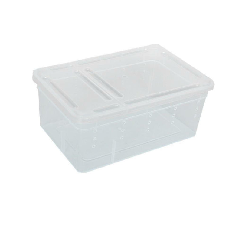 Feeding Container for Reptiles Snakes Insects Spider Tarantula Tanks Box H3