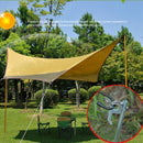 5Pcs Heavy Duty 304 Stainless Steel Camping Awning Tent Stake Peg For Ancho