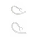 2 Sets Silicone Bluetooth Earphone Headset Ear Hook 9.0mm+10.0mm