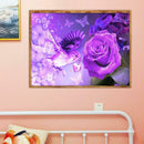 5D DIY Full Drill Diamond Painting Cross Stitch Kit Decor Gifts (Flower01)