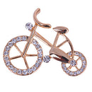 New Brooch Pin Fashion Bike Buckle Bicycle Pectoral Flower Gift Brooches Pins ME