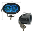 Led Forklift Safety Light, Blue 20W-LED Forklift Lights 12V 24V Warning Wor
