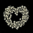 100 Pieces Hollow Bail Hanger Dangle Spacer Beads Fitting European Bracelet