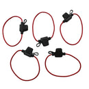 Qty 5 In-line Fuse Holder Mini  Fuse