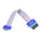 20CM PCI-E 1X Professional Riser Card Ribbon Extender Extension CabME