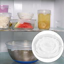 6x Silicone Storage Covers, 6-Pack of Various Sizes Silicone Stretch Lids
