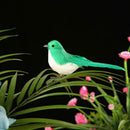 10pcs DIY Artificial Birds with Clip Simulated Colorful Feather Home Decor