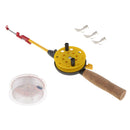 Winter Ultra-light Fishing Rods Kit 41cm Ice Fishing Rod with Reel Mini Pole