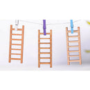 10Pcs Micro Landscape Decoration Wooden Ladder Ornament Garden DIY Crafts Wood