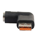 Portable 7.9mm x 0.9mm DC Power Converter Connector Black for Lenovo Yoga 3