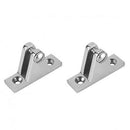 2Pcs Deck Hinge Boat Bimini Top Fitting 90 Degree Pin Stainless Steel Hot B E9E6
