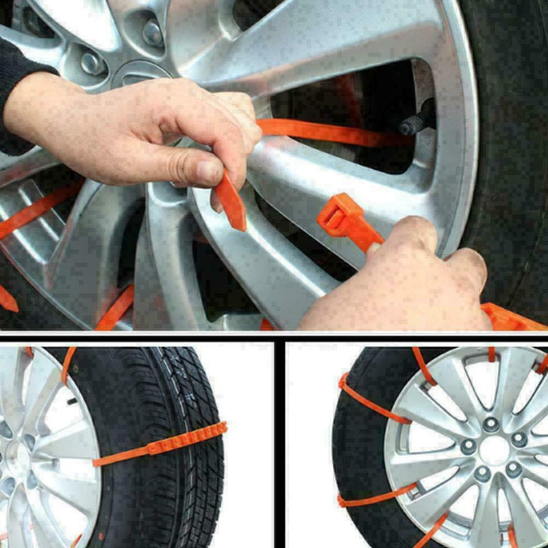 1Pcs Auto Car Snow Wheel Tyre Tire Antiskid Chains J7W5 I9E5 Q6H8 Du Access Z9V9