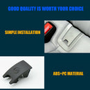 ABS+PC Car Rear Seat ISOFIXÃ‚Â Children Restraint Slot Trim Cover for Audi A6 13-18