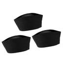 3 Pcs Professional Chefs Hat Chefs Cap Elastic for Restaurant Black Net Top