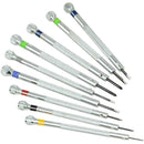 Precision Screwdriver 9X/Set Watch Jewelry Slotted Watchmakers Flat Tools G7W6