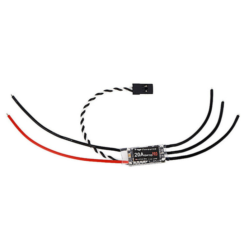 Little Bee Mini 20A 2-4S LiPo Battery OPTO PRO ESC Brushless For QAV250 Parts