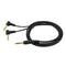 6.35mm Male to Dual Male Plug Stereo Audio Cable Adapter 59" Length Cord
