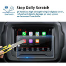 7 Inch Center Press Car Display Navigation Screen Protector, Tempered Glass K6Q1