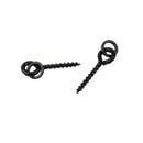 50 Pieces 13mm Anti-glare Carp Boilie Nut Baits Rigs Fishing Boilies Screw Black