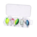 5Pcs 5cm 4.2g Artificial Lifelike Lure Fishing Crankbait Lure Fishing Baits