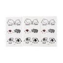 Removable waterproof Metallic Temporary Tattoo Stickers Temporary Body Art  Hn