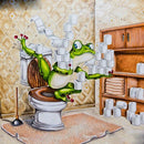 5D Diy Diamond Painting Full Square Drill"Toilet "Embroidery Cross Stitch G