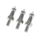 3x 1/4" Screw Interface Tripod Camera Monopod Spike Replacement 4cm Long