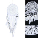 White Pattern Turquoise Dream Catcher Wall Hanging Home Car Decor Craft