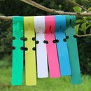 100pcs White Adjustable Plant Tree Tag Garden Label Greenhouse Supplies