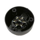 12V 7 Pin Plastic Trailer Towing Car Plug Socket Wiring Connector Adapter