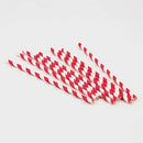 25X paper drinking straw Decor Stripe Party birthday holiday wedding