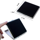 Classic Leather & Alloy Cigarette Case Box Metal Holder Container for Lighter LJ