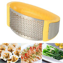 1pc Multifunctional Stainless Steel Garlic Press Grinding Grater Crush Tool