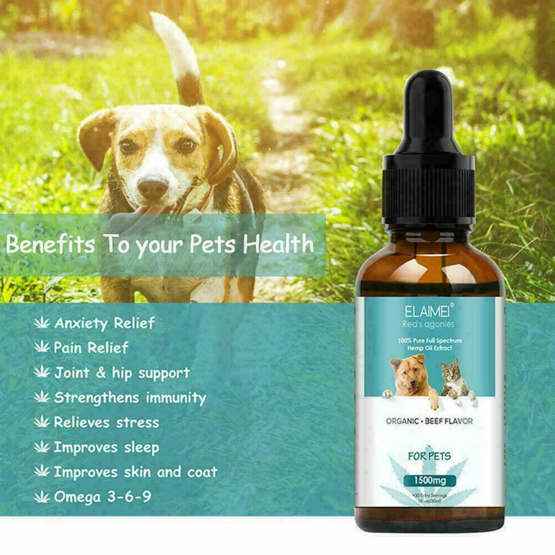 30ml Pet Care Strengtheens Essential Immunity Oil Relax Natural Relieve P2Y9
