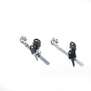 Practical Cabinet Glass Door Lock+Keys For Reptile Showcase Display Case BX