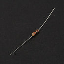 100 x 1/4W 250V 10K Ohm Axial Lead Carbon Film Resistors C7N5