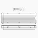 PCI-e NVMe NGFF M.2 Heatsink SSD Cooler Cooling Fin for 2280 M.2 SSD, with