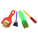 5pcs/Set Graffiti Painting Sponge Brush Seal Kids Art Drawing Toys Supplies A