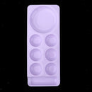 Plastic Nail Art Makeup Mixing Tray Palette Eyeshadow Pigment Ink Blending