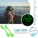 10pcs Night Fishing Rod Tip Light Holder Fishing Tackle Accessory Clip (M) A